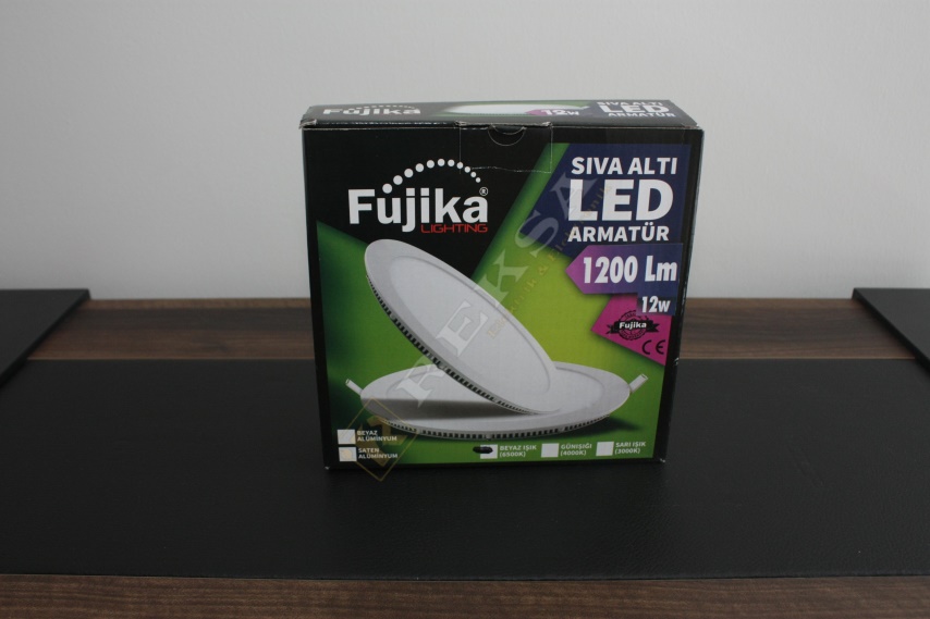 Fujika 12W Beyaz Sıva Altı Led Armatür