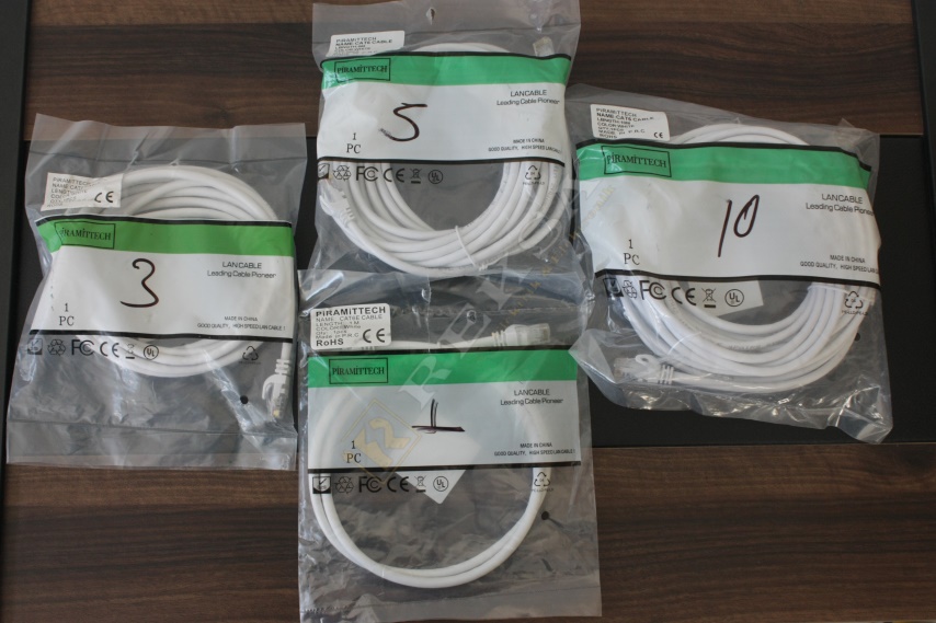 Cat 6 İnternet Kablosu 1.8, 3, 5, 10 Metre