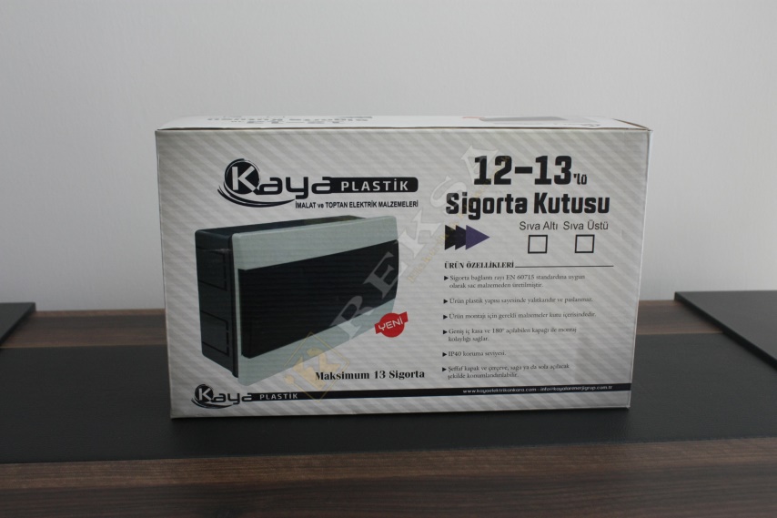 Sıva Altı 12'li Otomat Kutusu