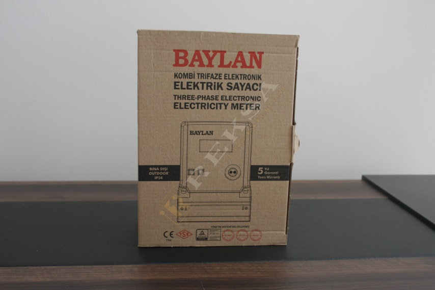Baylan Trifaze Elektrik Sayacı