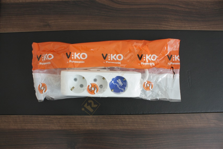 Viko 3'lü Priz 2 Metre