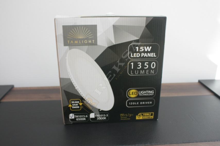 Tamlight 15W Beyaz Sıva Altı Led Armatür