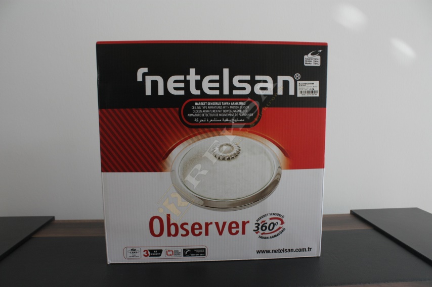 Netelsan Sensörlü Armatür